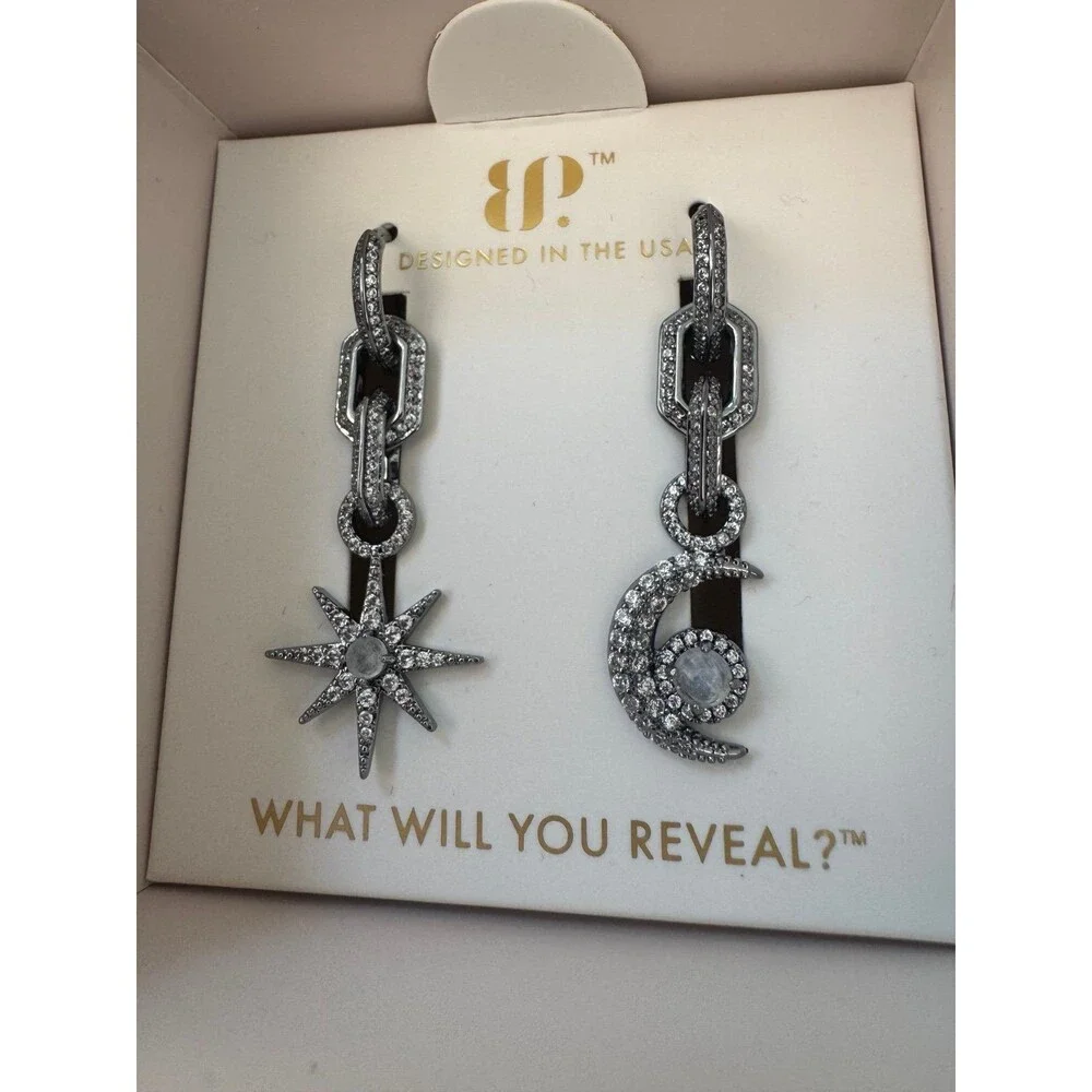 Bomb party halo earrings
